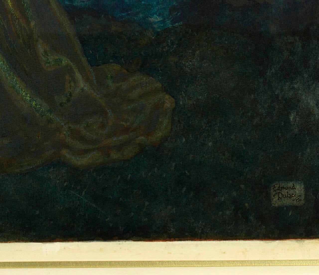 Annabel Lee (Art nouveau), Painting, von Edmund Dulac