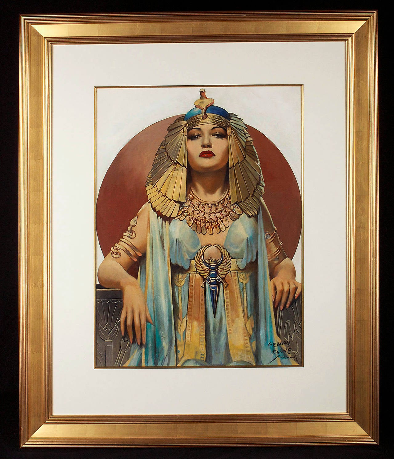 Cléopâtre-Cléopâtre - Painting de Henry Clive