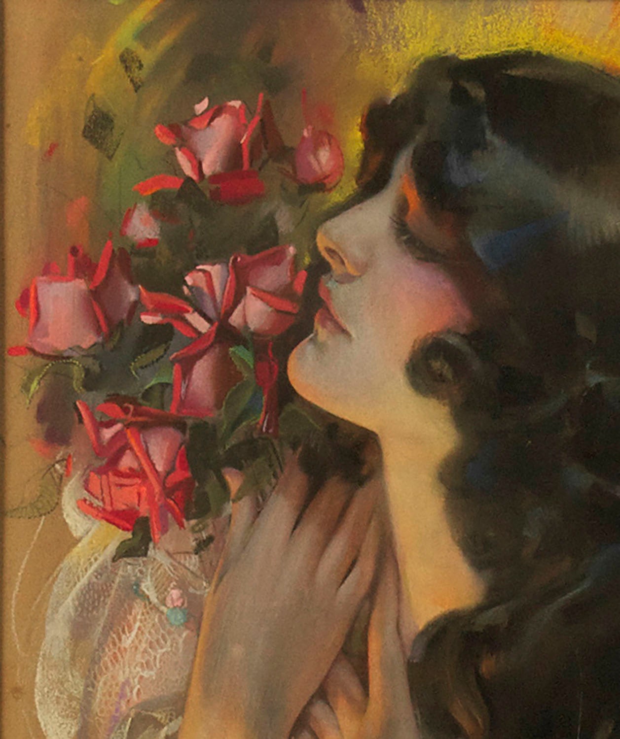 The Dream Girl - Painting by Rolf Armstrong