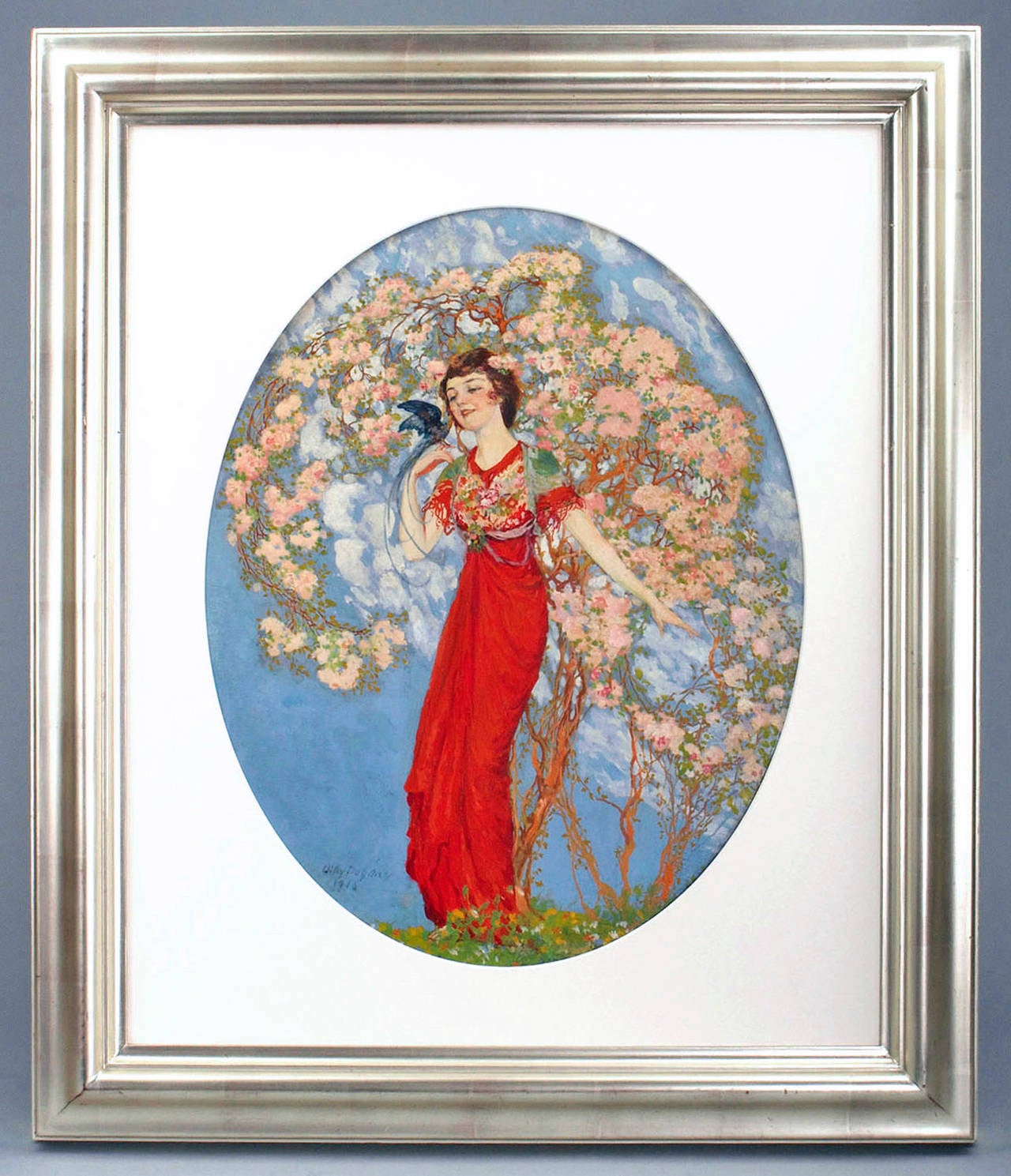 The Queen of Summer - Painting by Willy Pogany