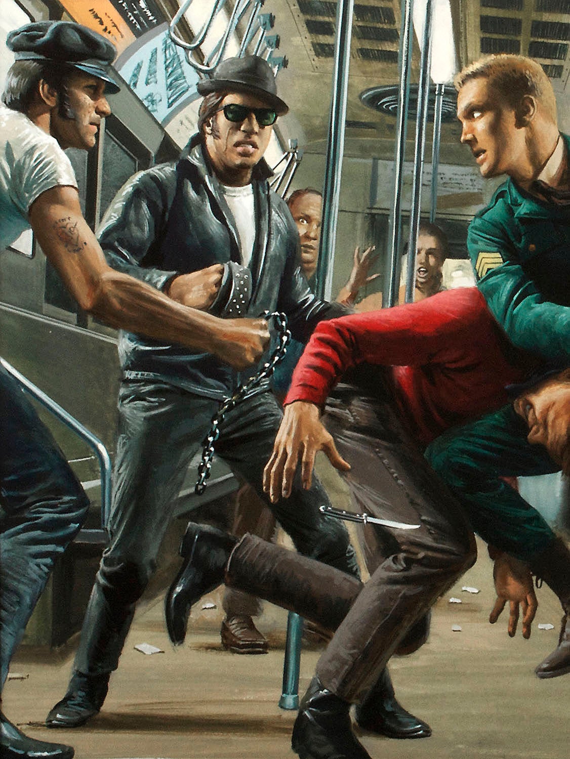 Underground Angels - Painting by Mort Künstler