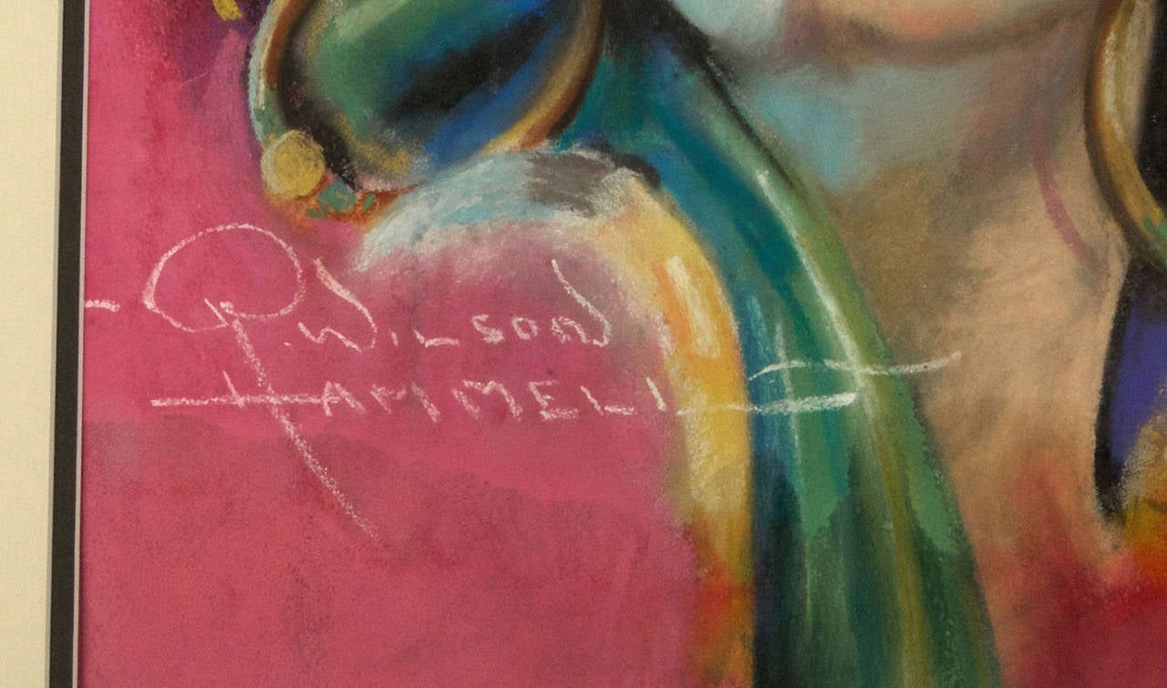 Joan Crawford - Painting by Raymond Wilson Hammell