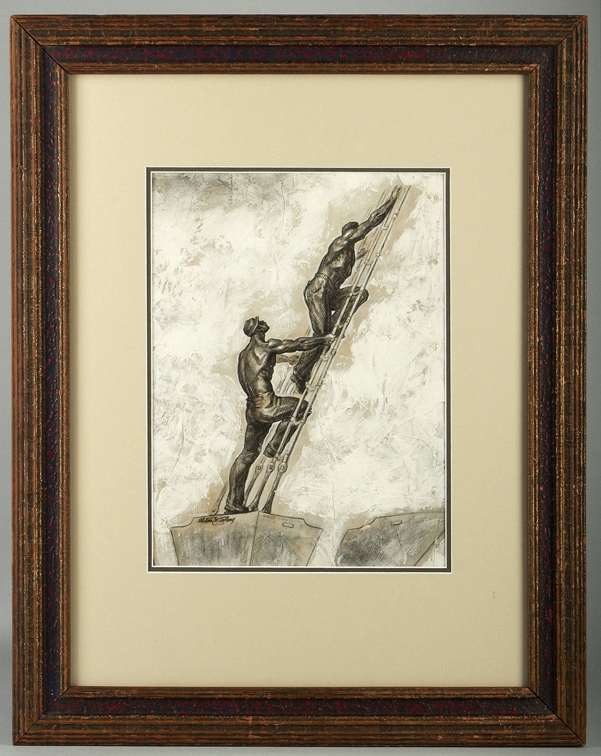 The Climbers - Painting by Alton Tobey