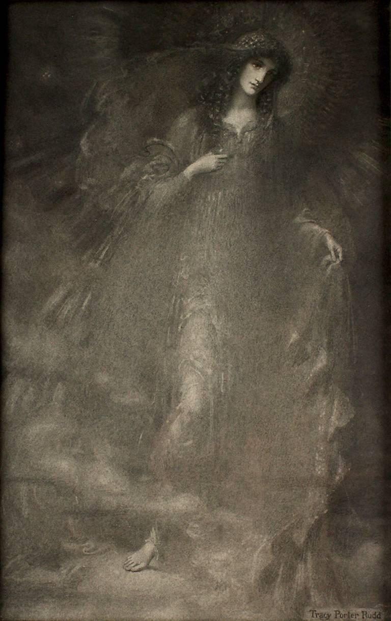 Tracy Porter Rudd Figurative Painting – Sie wandert