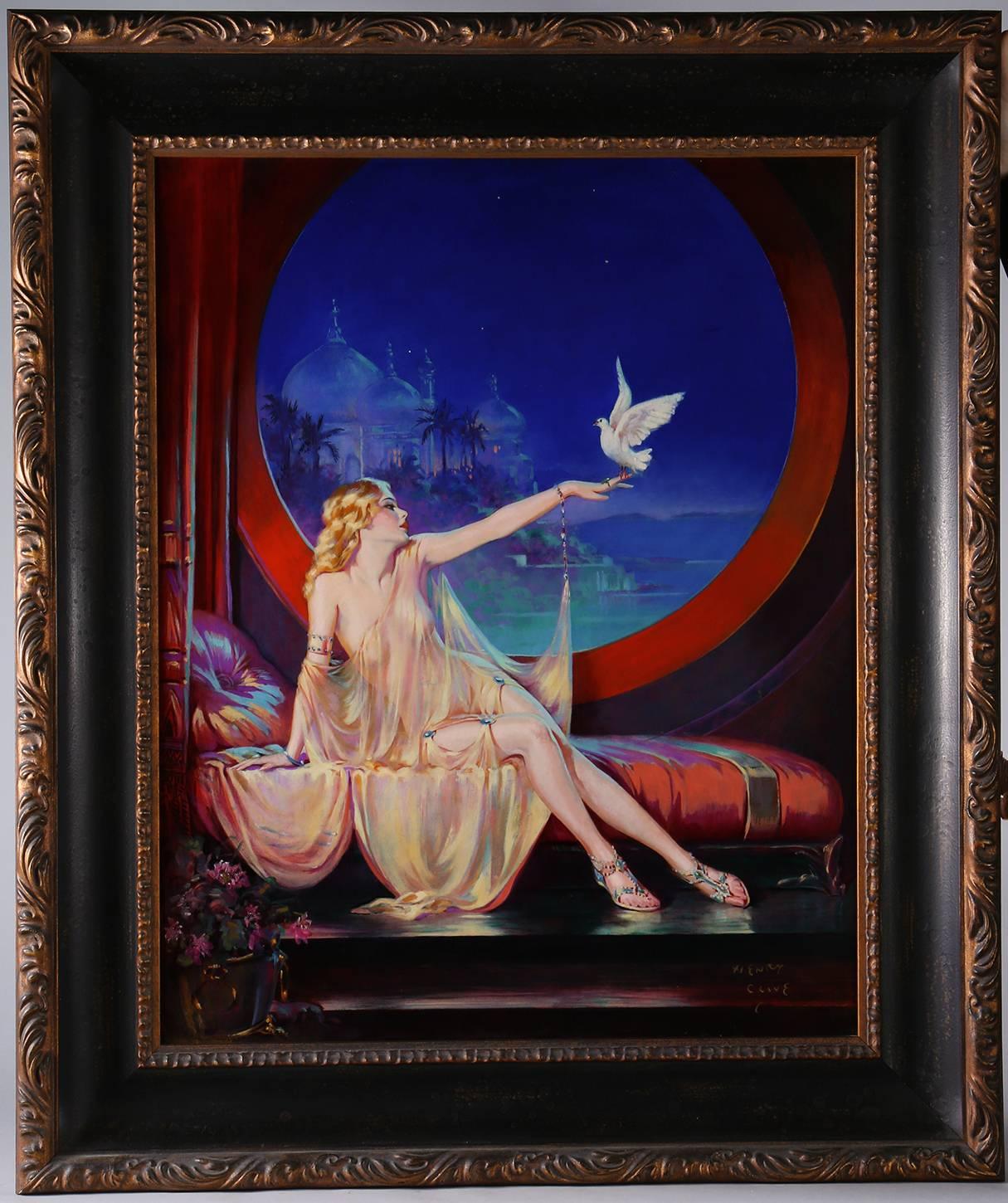 Sultana - Art Deco Painting by Henry Clive