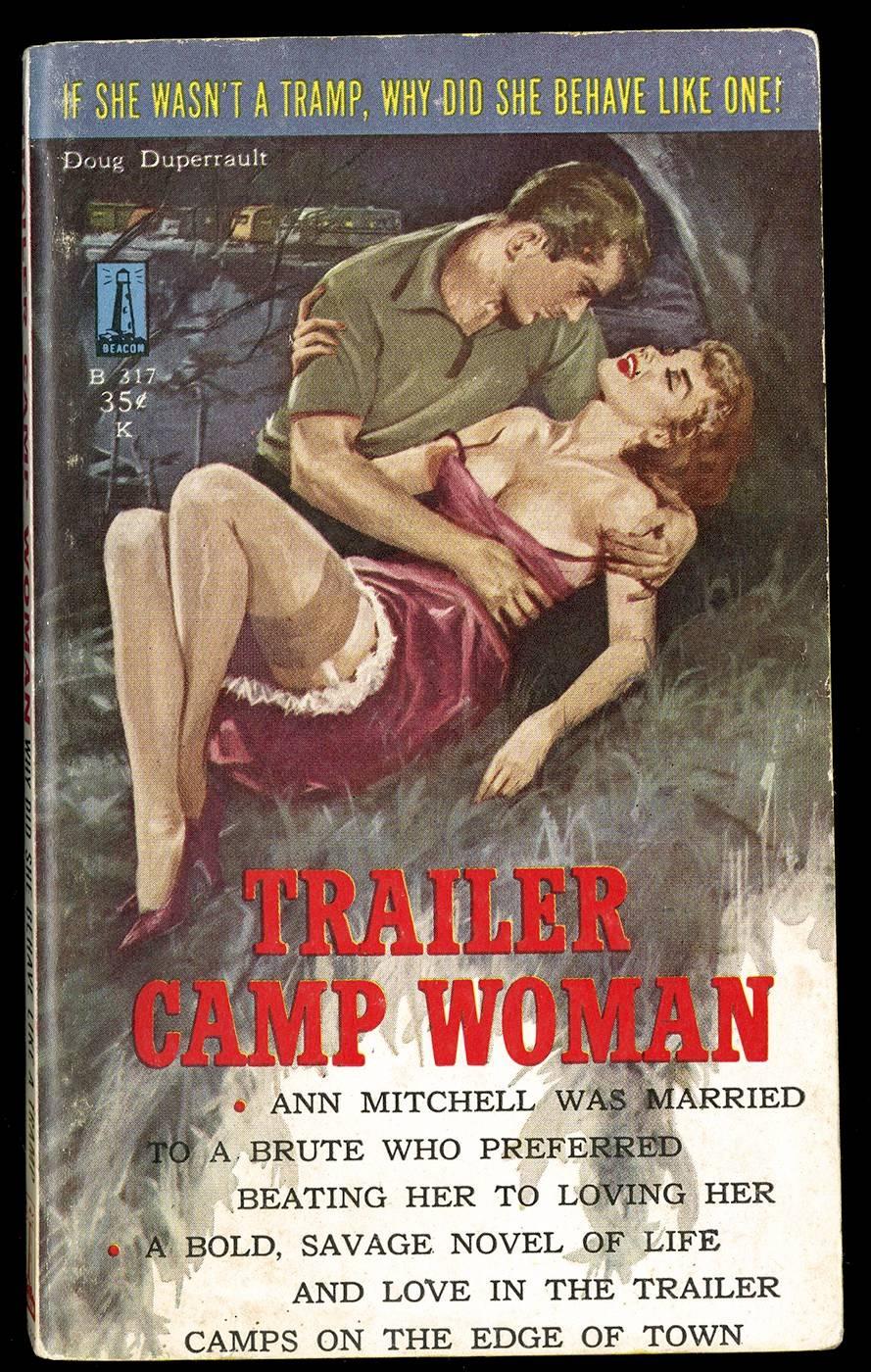 Trailer Camp Woman - Painting by Unknown