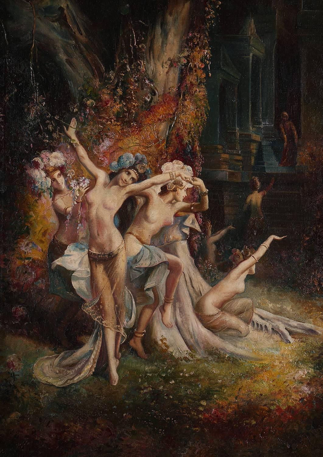 naked forest nymphs