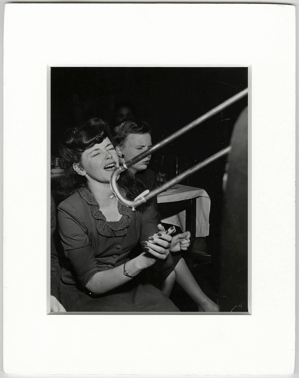 Jazz at Stuyvesant Casino - Photograph by Weegee