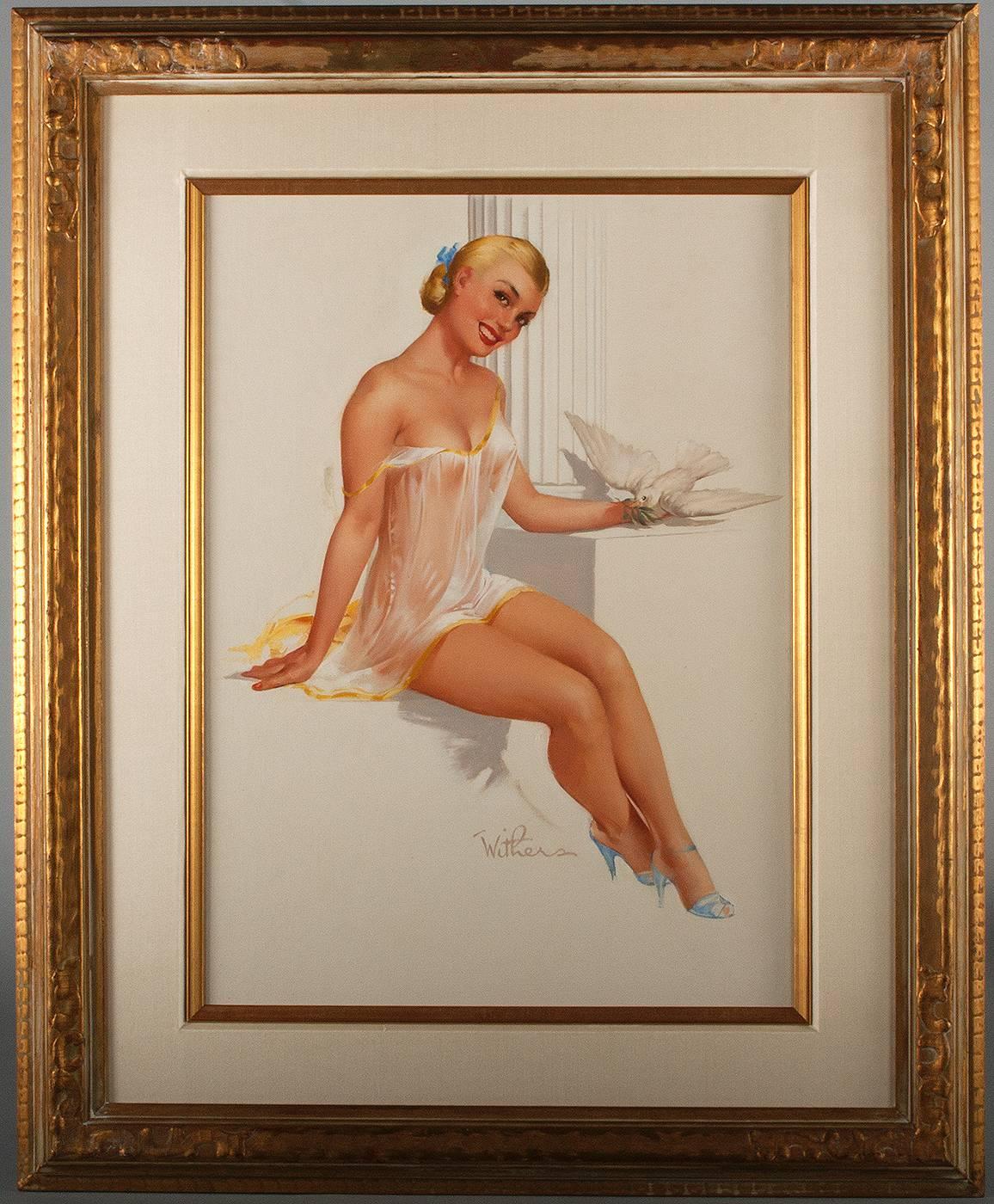 Pax - The Goddess of Peace - Painting by Ted Withers