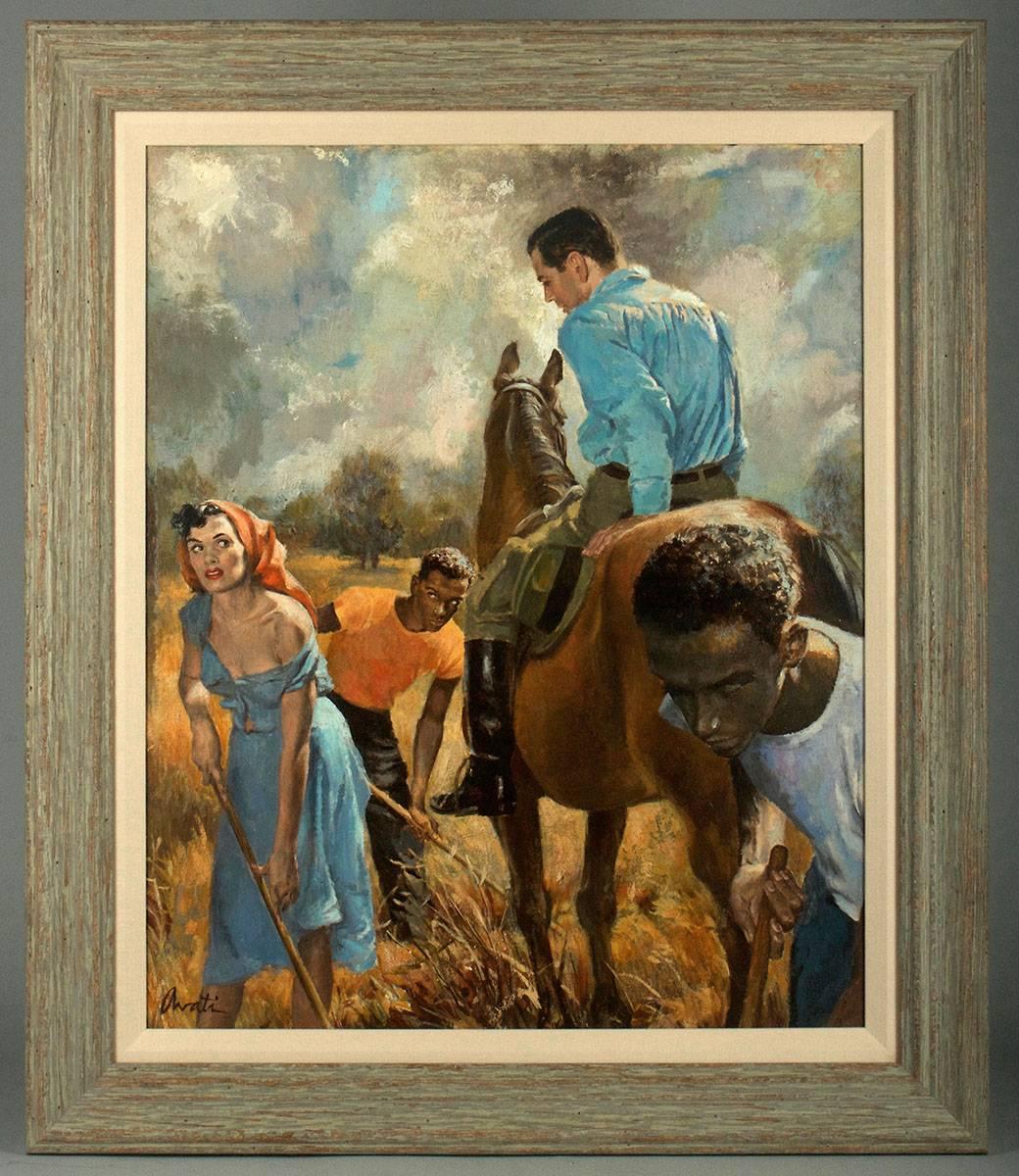 Love Knows No Barriers - Painting by James Avati