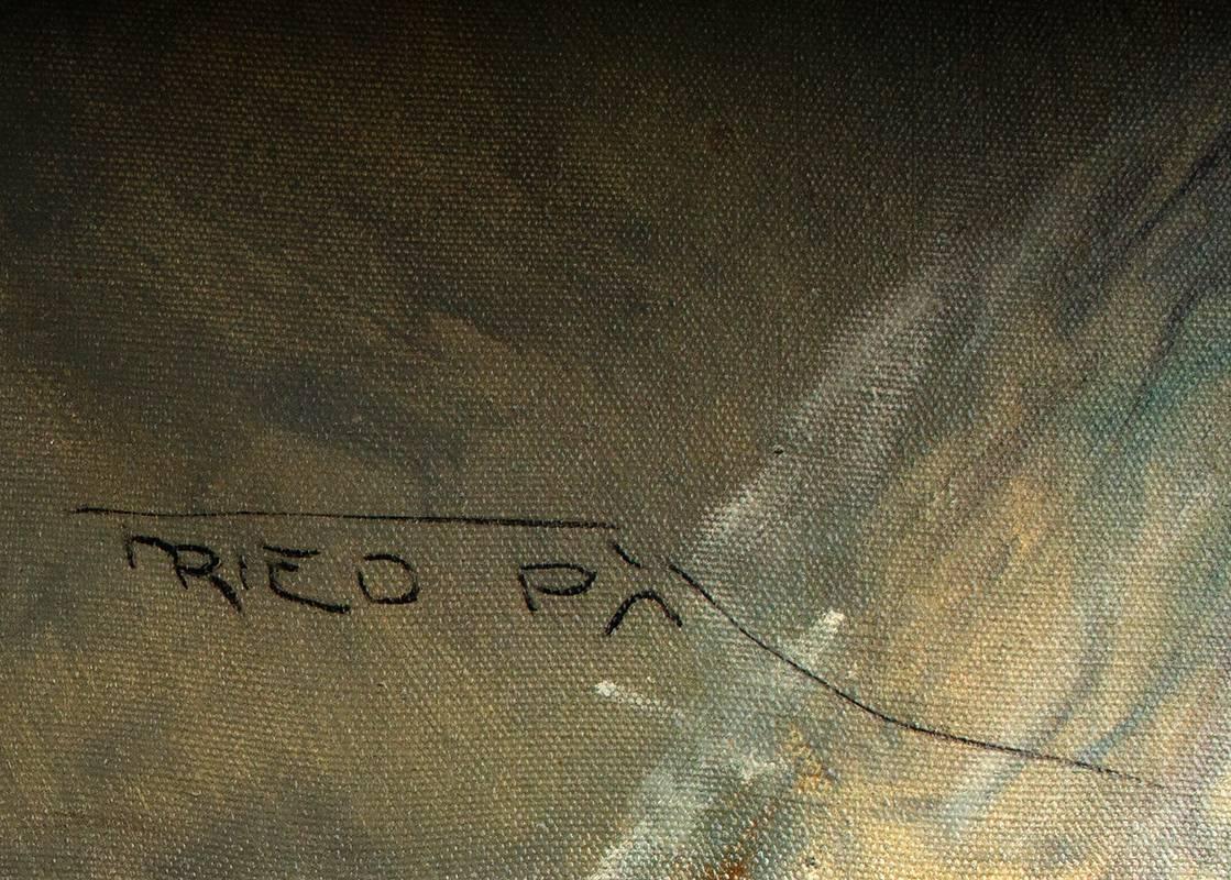 Die Oper (Amerikanischer Realismus), Painting, von Pal Fried
