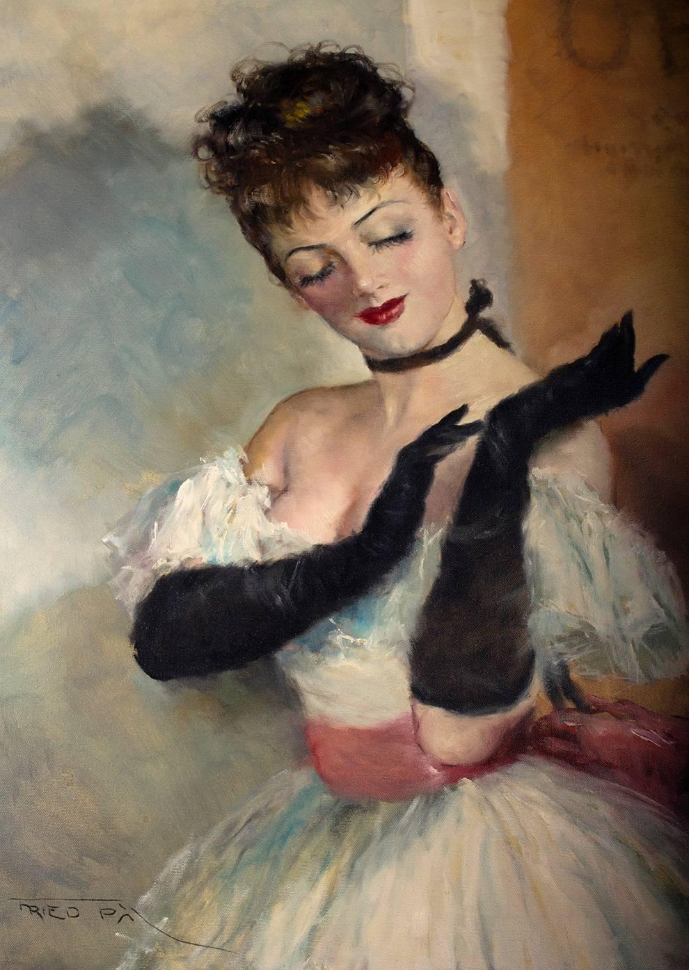 Pal Fried Portrait Painting – Die Oper
