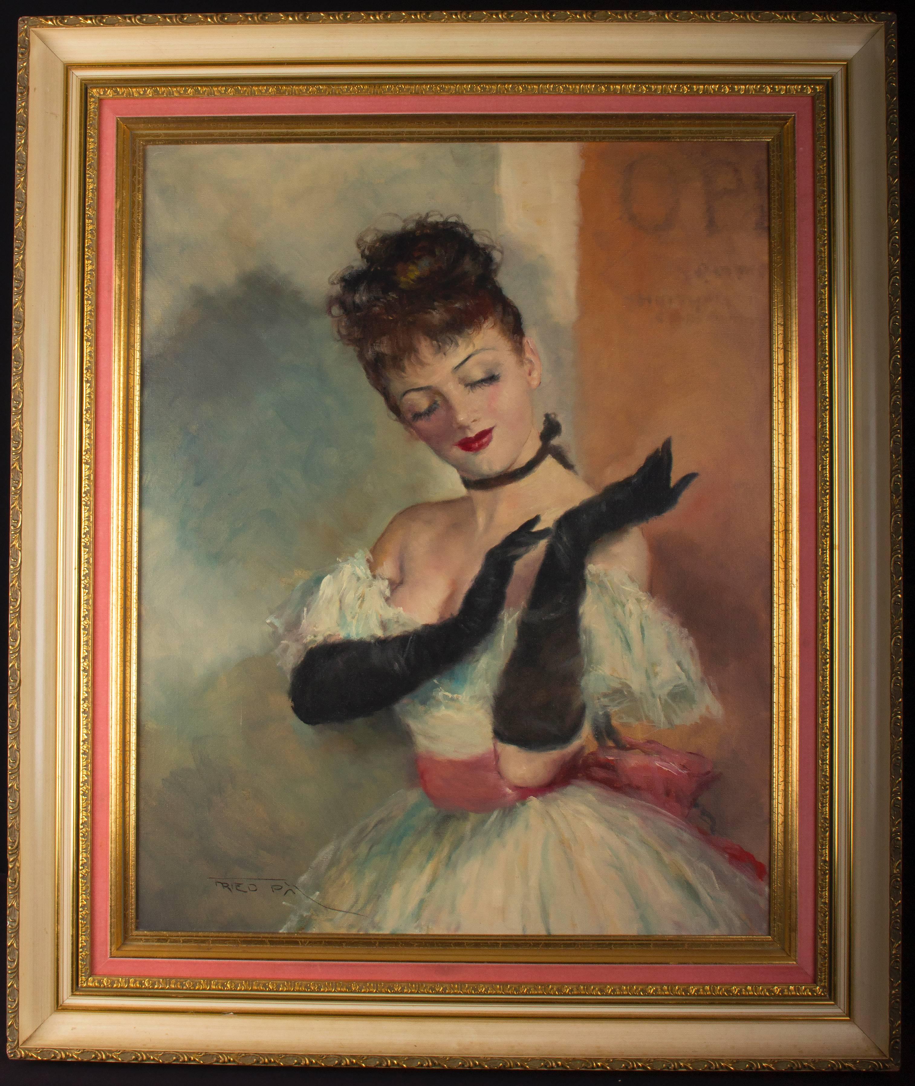 Die Oper – Painting von Pal Fried