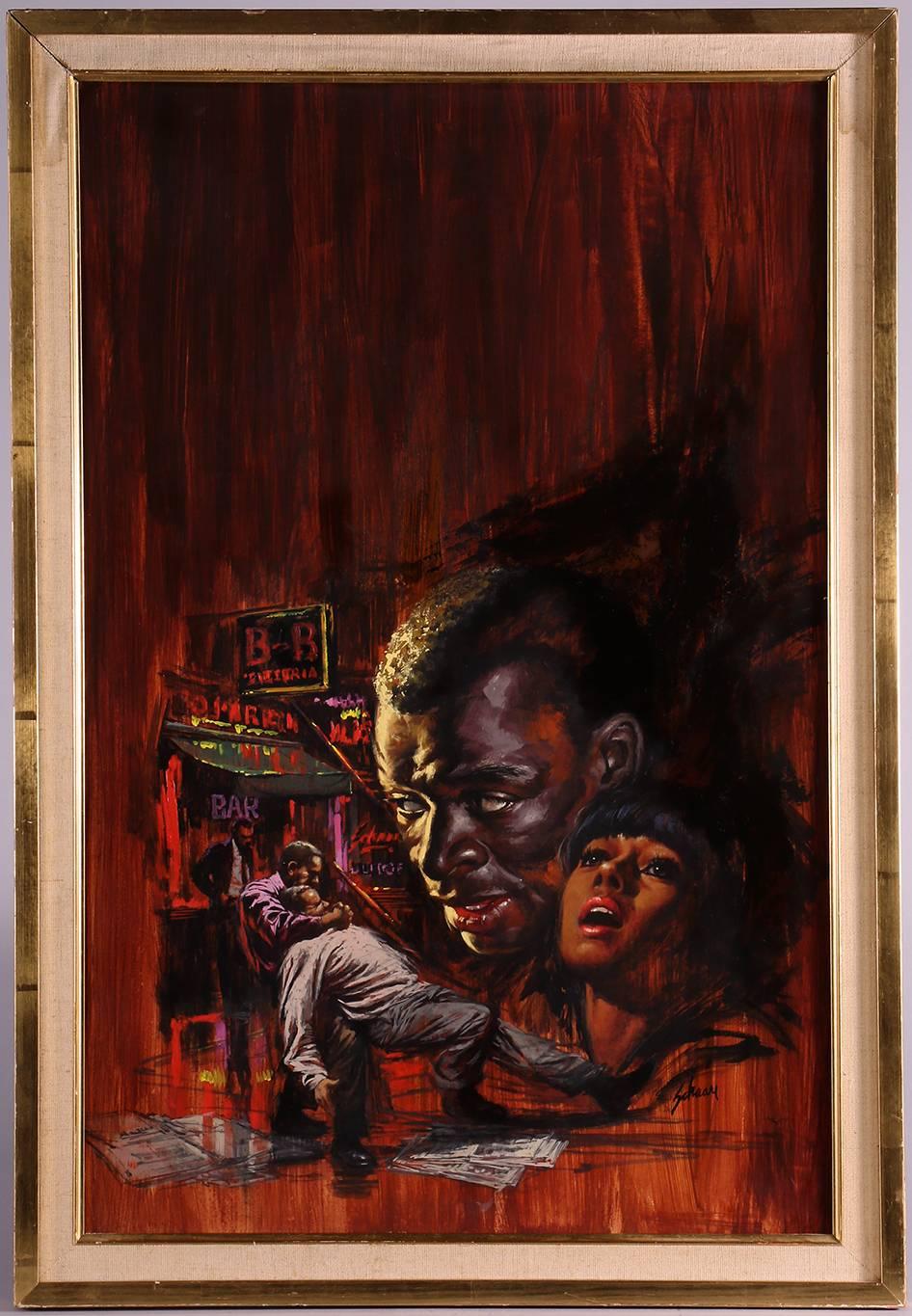 Harlem Underground - Painting by Harry Schaare