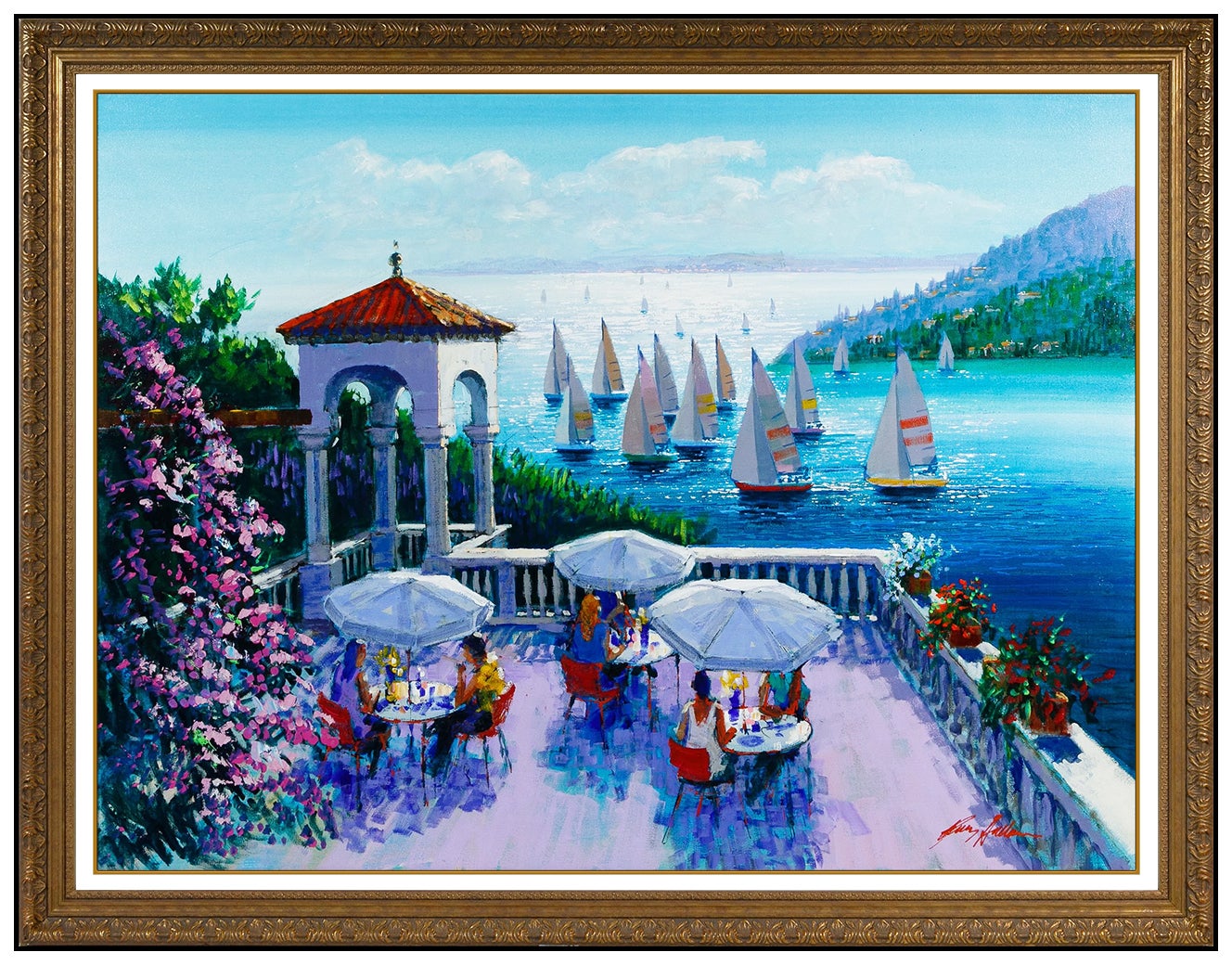 Kerry Hallam Kerry Hallam Original Oil Painting on Canvas Large