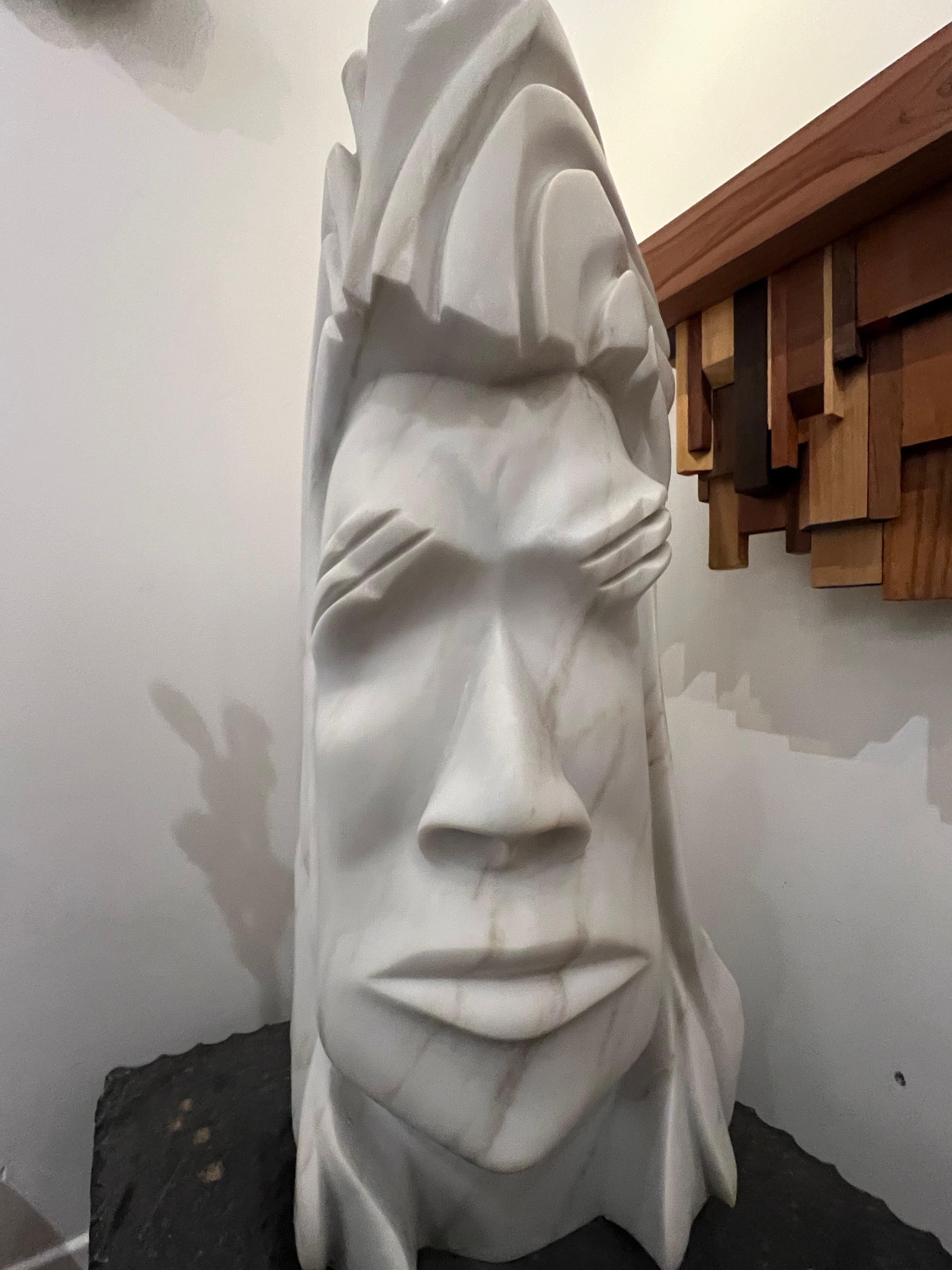 Escultura OBAKE SISTER, Mármol de Yule 15