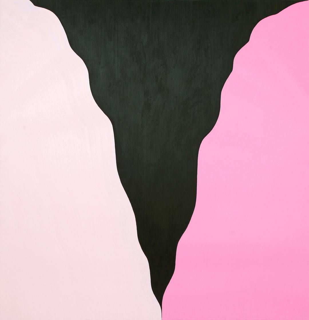 Osamu Kobayashi Abstract Painting - Silhouette Canyon,