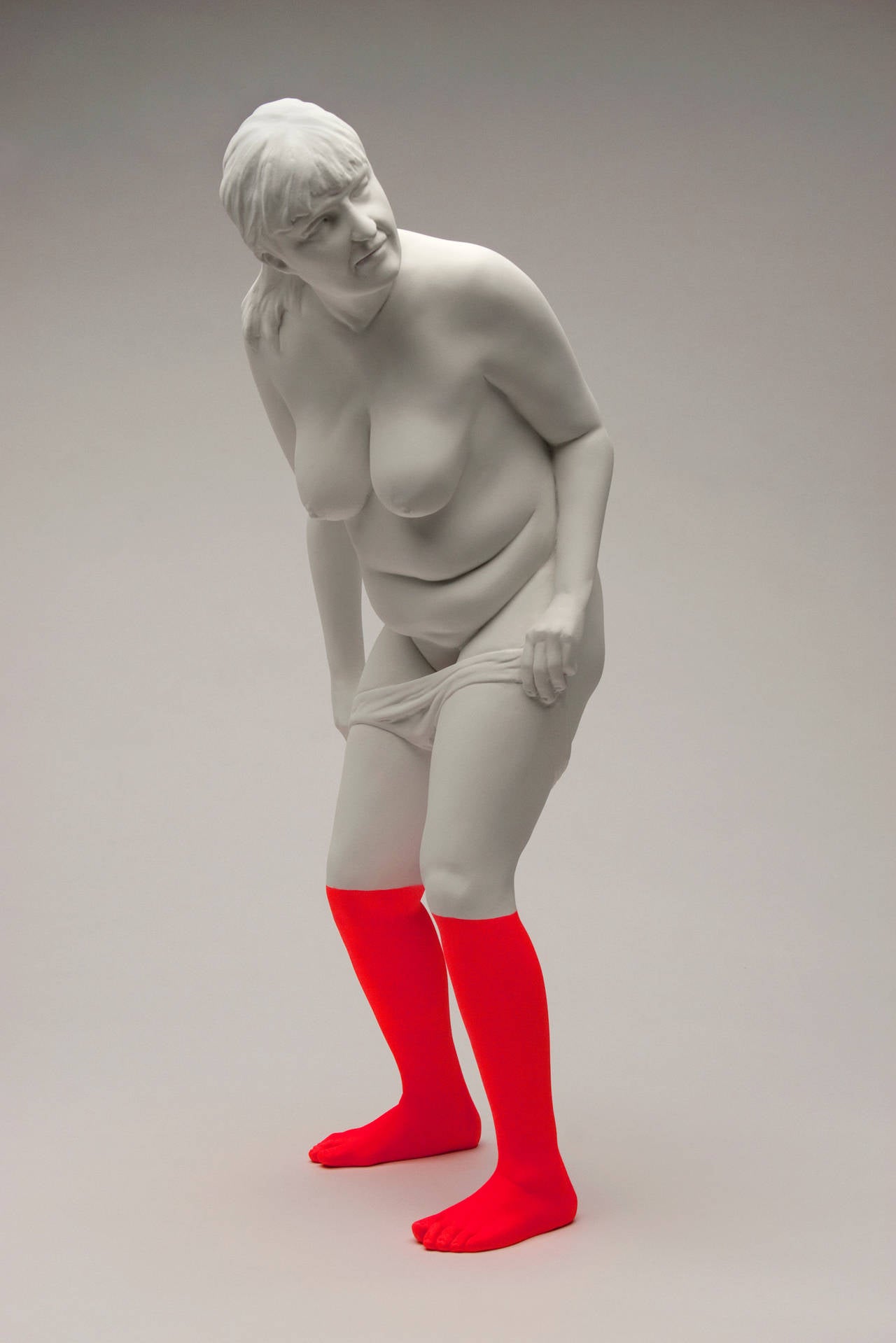Christina West Figurative Sculpture - Stranger #5