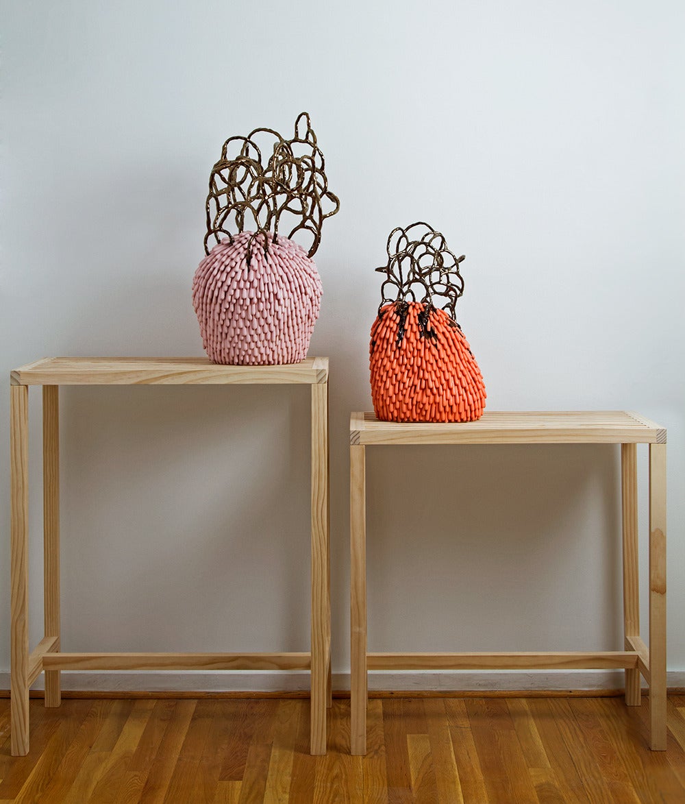 Objects made to be rejected (pair) - Mixed Media Art by Linda Lopez