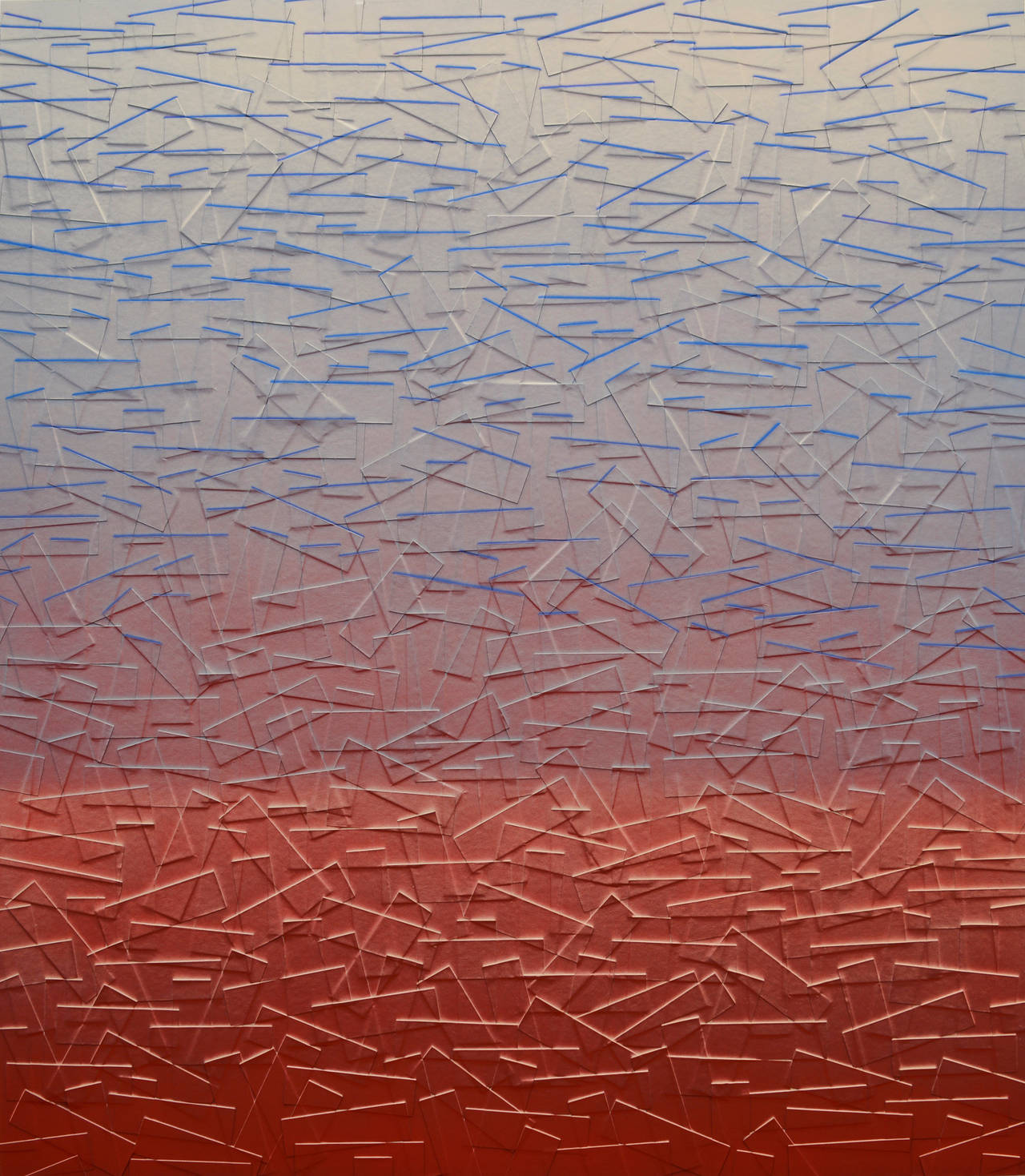 Julian Lorber Abstract Painting - Rainshadow