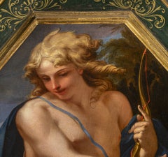 18th-century Florentine Rococo mythological figurative painting, oil on canvas