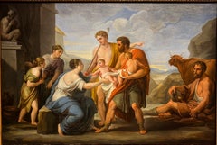 Figuratives, mythologisches und historisches Gemälde des italienischen Neoklassizismus des 19. Jahrhunderts