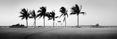 One Way Panorama Study 1, Black and White Fine Art Photography, Florida, USA