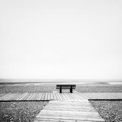 Relaxing Point Study 1, Minimalist Black-and-White Fine Art Photography, France