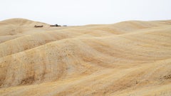 Studio 1 “Rolling Hills”, fotografia paesaggistica minimalista a colori, Toscana, Italia