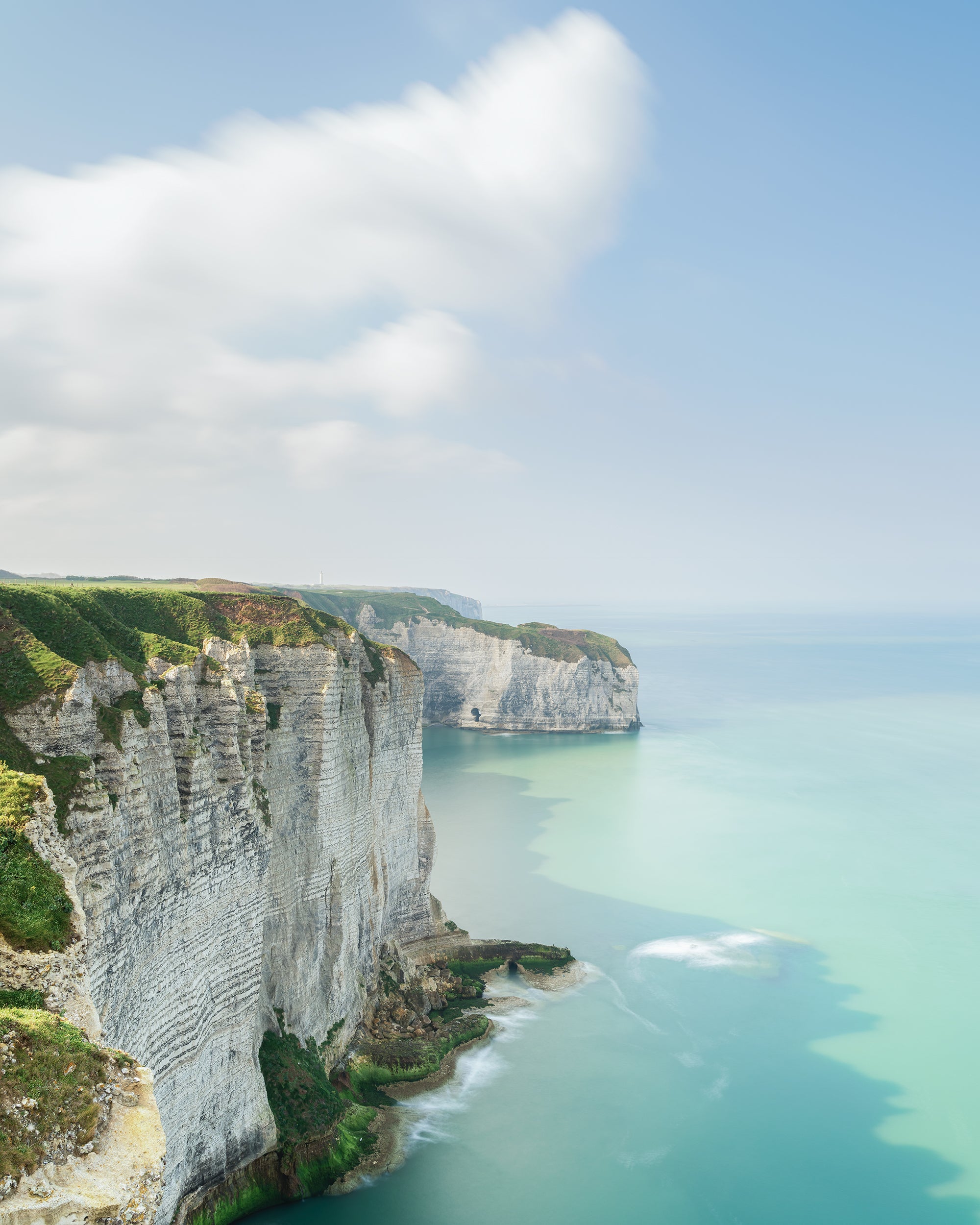 White Cliffs of Étretat Study 2, France, Limited Edition Fine Art Photograph