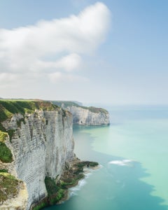„Weiße Klippen von Étretat – Studie 2“, Frankreich, Kunstfotografie in limitierter Auflage