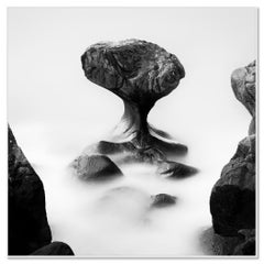 Attracted by the Sea, Kannesteinen, Norway - Minimalist Black and White Seascape
