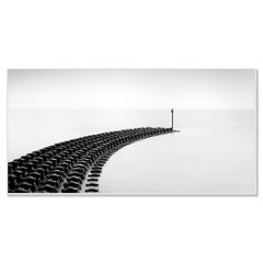 Studio panoramico n. 1 di Cobbold’s Point – Inghilterra, fotografia in bianco e nero di paesaggi marini