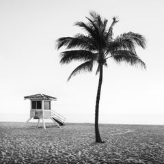 Fort Lauderdale Beach – Studie 3, Schwarz-Weiß-Kunstfotografie, Florida