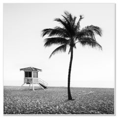 Fort Lauderdale Beach – Studie 3, Schwarz-Weiß-Kunstfotografie, Florida