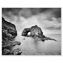 Étude n° 3 de l'arche marine de Great Pollet, Irlande, photographie d'art en noir et blanc
