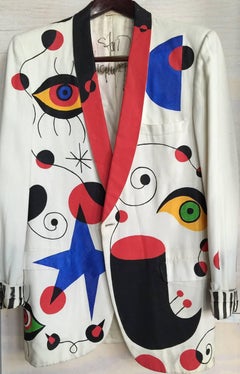 after Miro formal hand painted Jacket