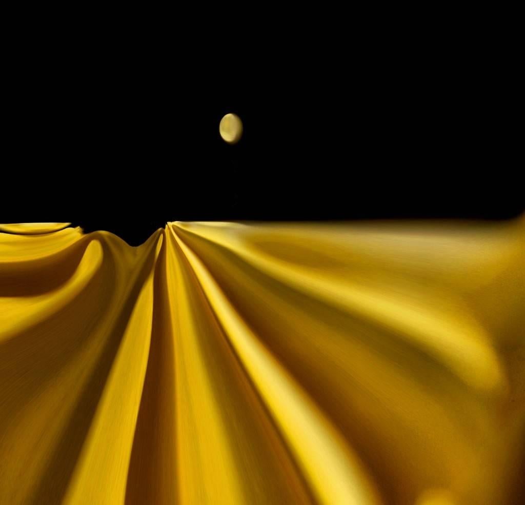 Rebecca Ryan Abstract Photograph - Under A Golden Moon