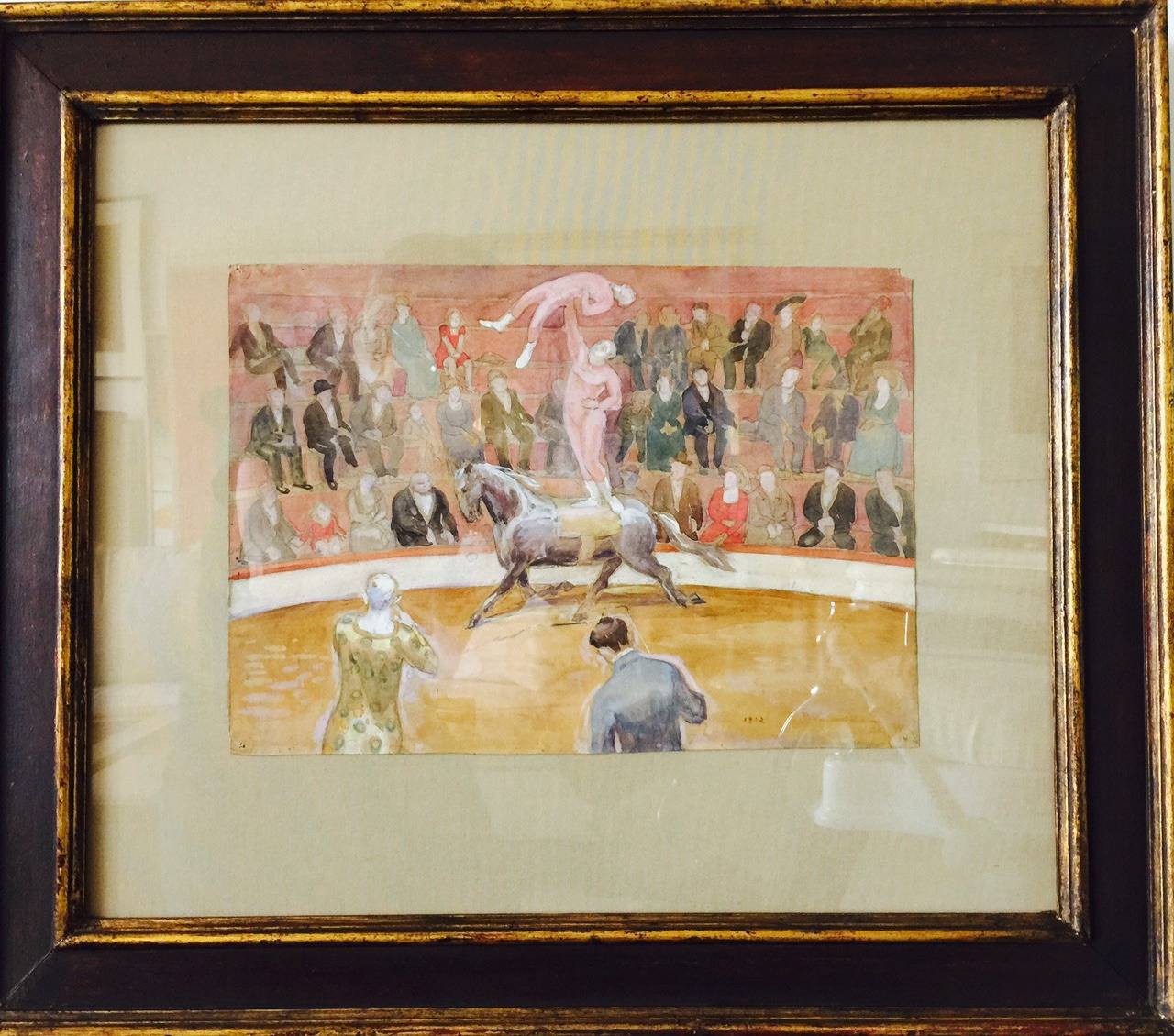 Henry Lamb Figurative Art - Circus Ring