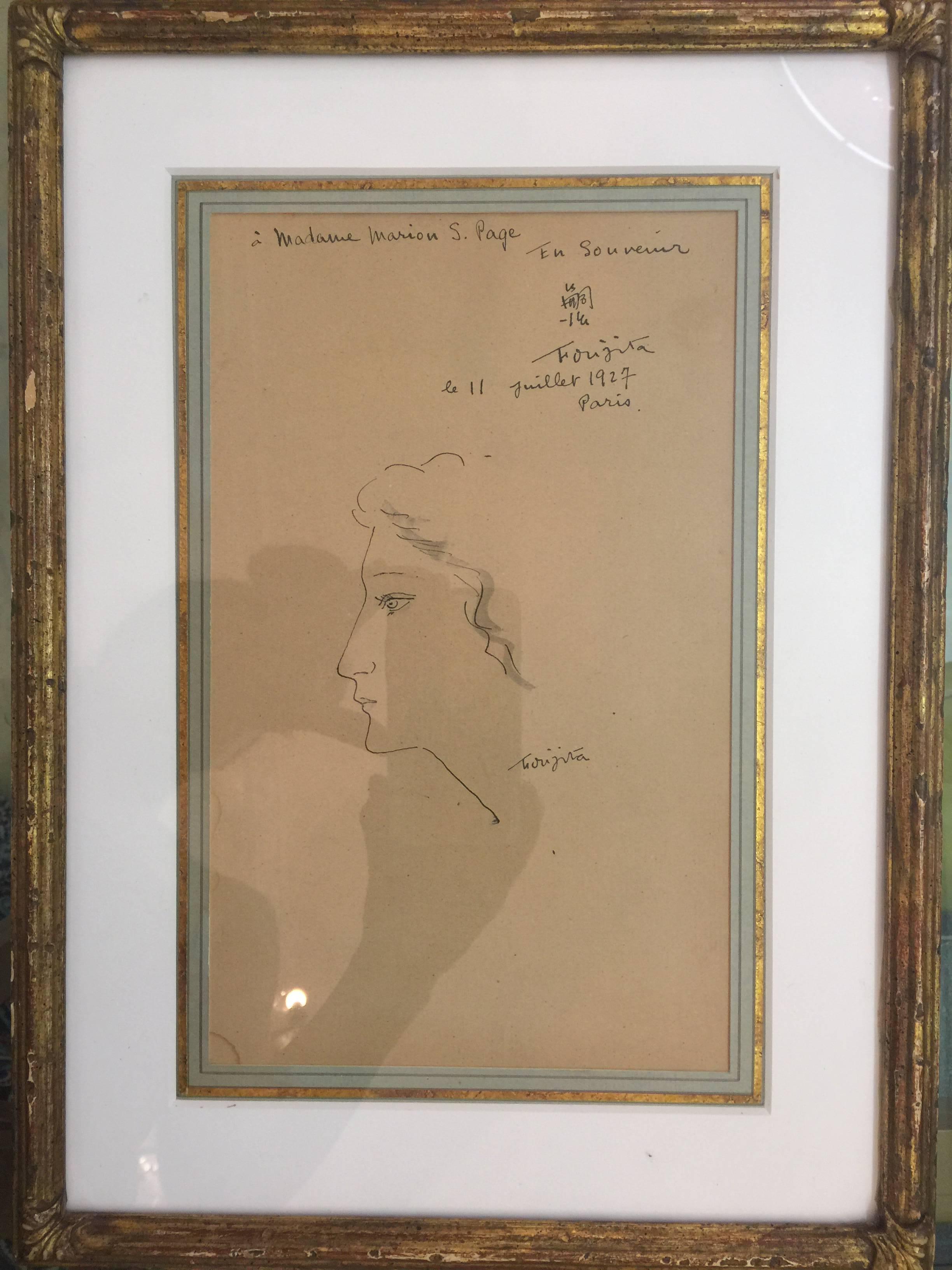 Portrait of Mme. Marion S. Page For Sale 1