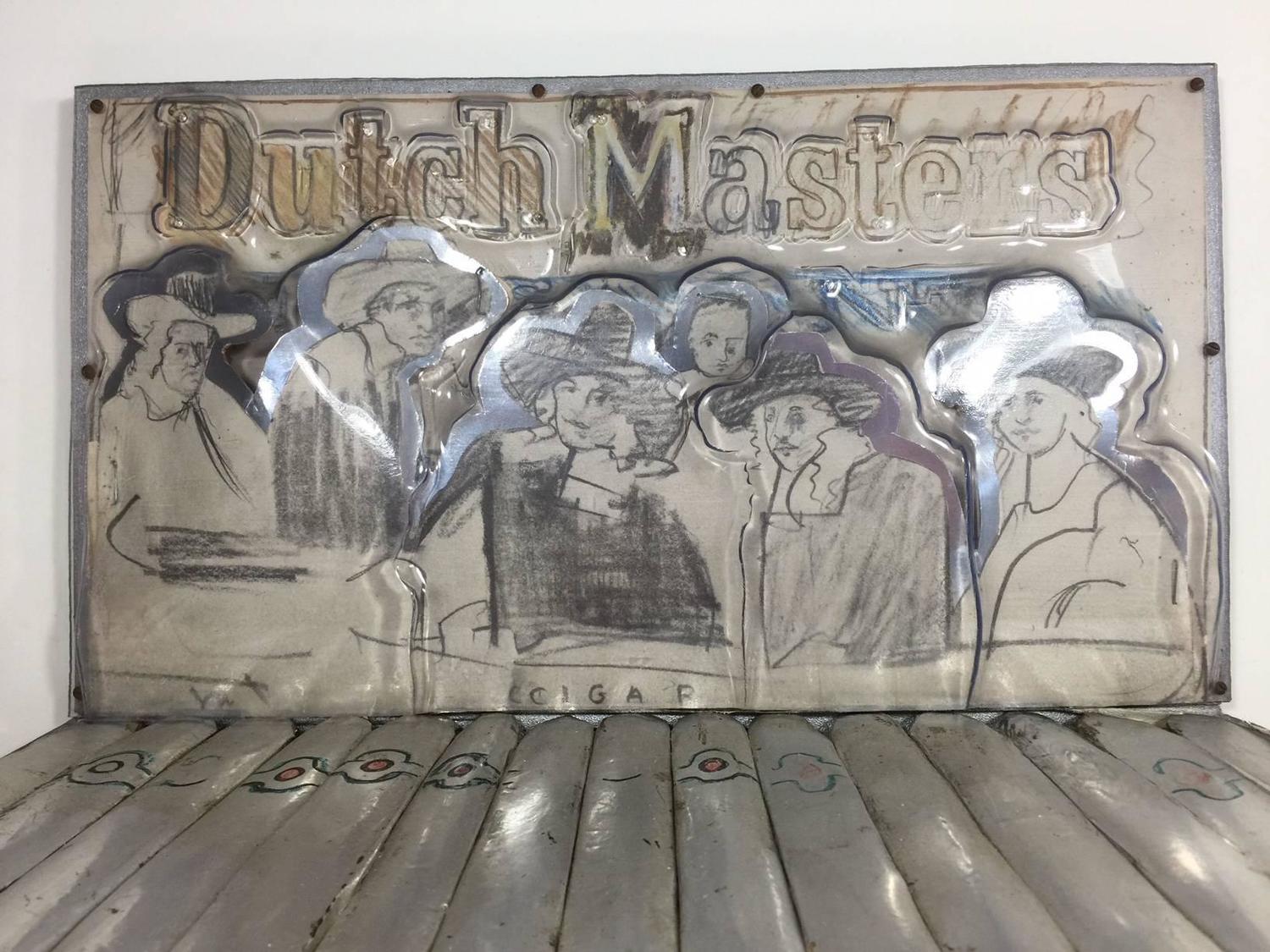 Larry Rivers Larry River's Cigar Box "Silver Dutch Masters" For Sale