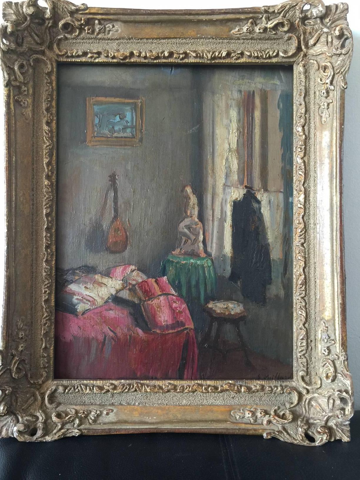 Edouard Vuillard Interior Painting - Studio Interior
