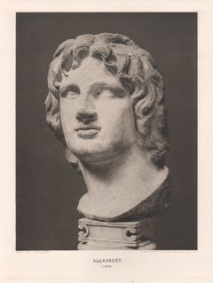 Alexander, fotogravura di sculture classiche greche e romane del British Museum, 1914