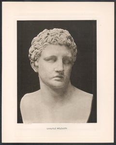 Carlisle Meleager, Fotogravur einer römischen Skulptur aus der klassischen Zeit aus dem British Museum, 1914