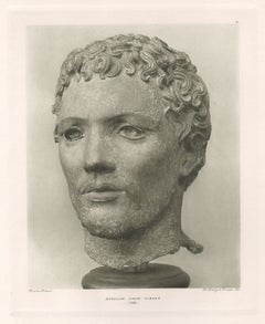 Afrikaner aus Kyrene, Fotogravur einer römischen Skulptur aus der klassischen Zeit, British Museum, 1914