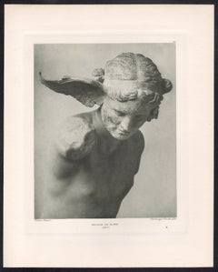 Hypnos oder Schlaf, Fotogravur einer römischen Skulptur aus der Sammlung des British Museum, 1914