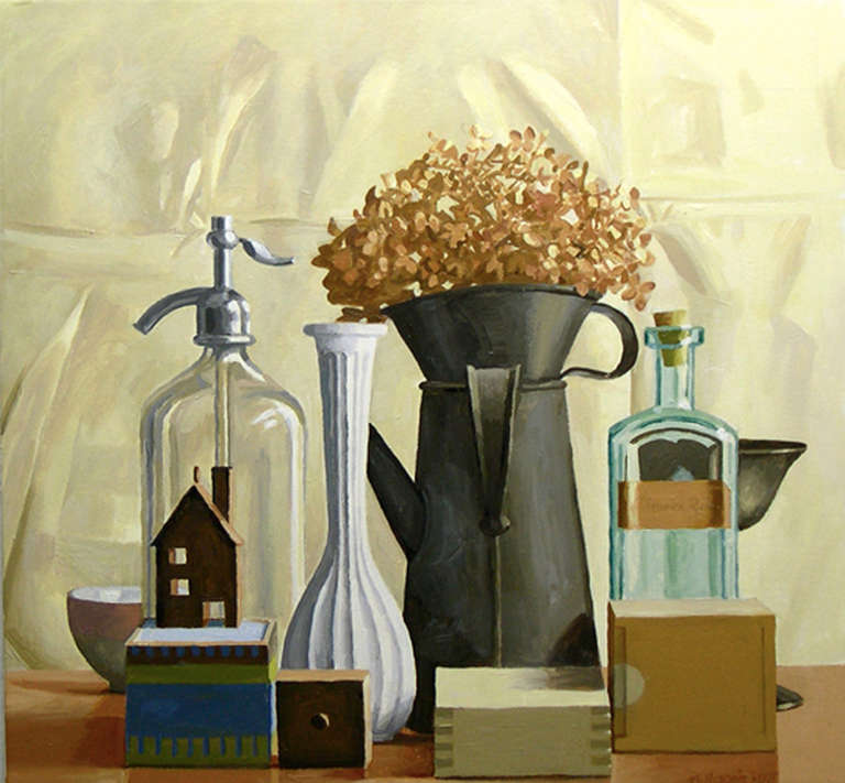 Nancy Hagin Still-Life Painting - Low Horizon