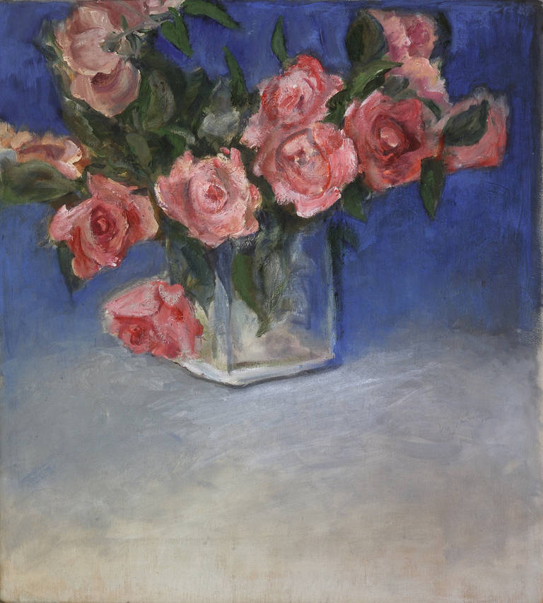 Polly Kraft Still-Life Painting - English Roses
