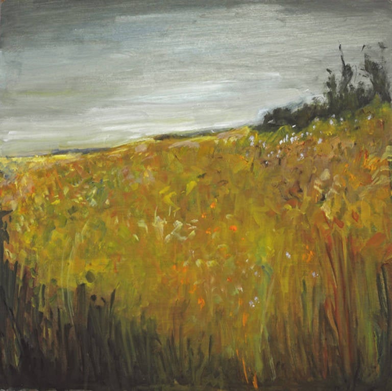 Polly Kraft Landscape Painting - Sagg Field