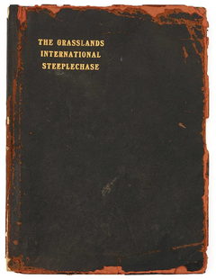 "The Grasslands International Steeplechase" 1931 GOURLAY, John